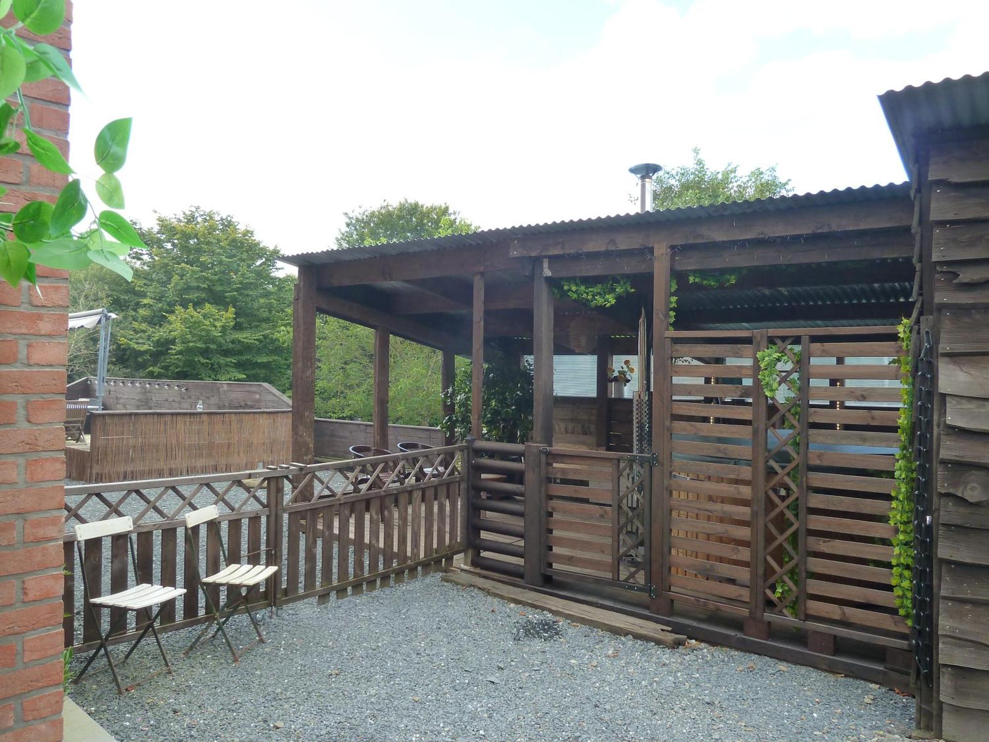 'Chez Lulu' - Gite Cocon Avec Bain Nordique Ardenne Nassogne Exterior photo